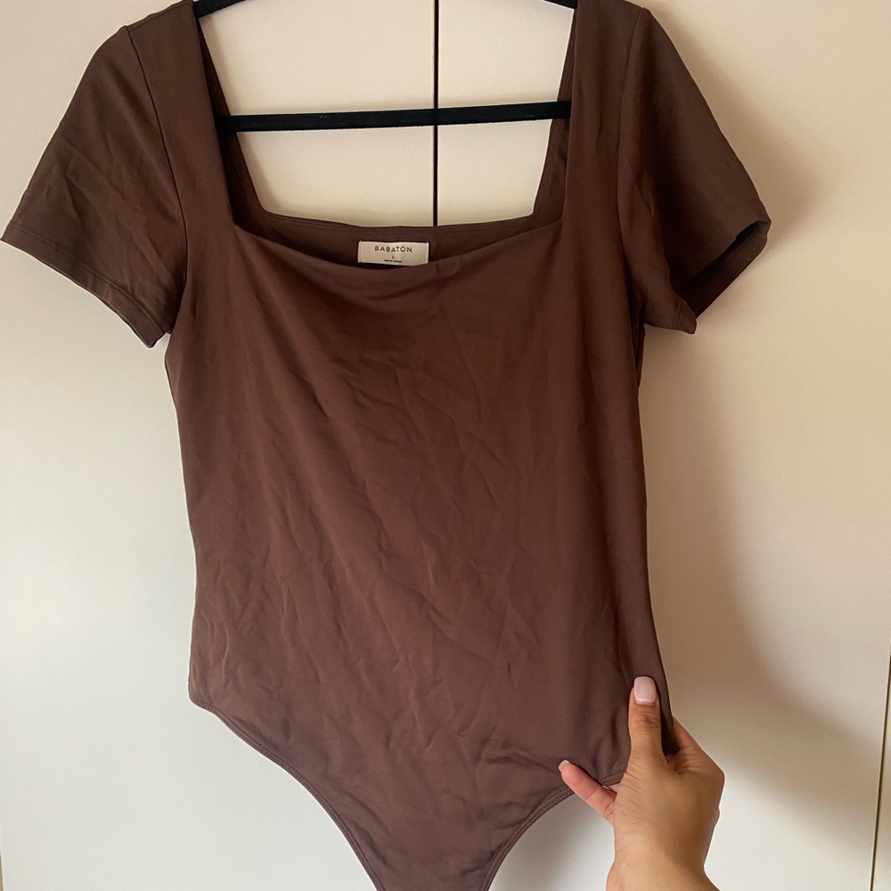 Square neck bodysuit